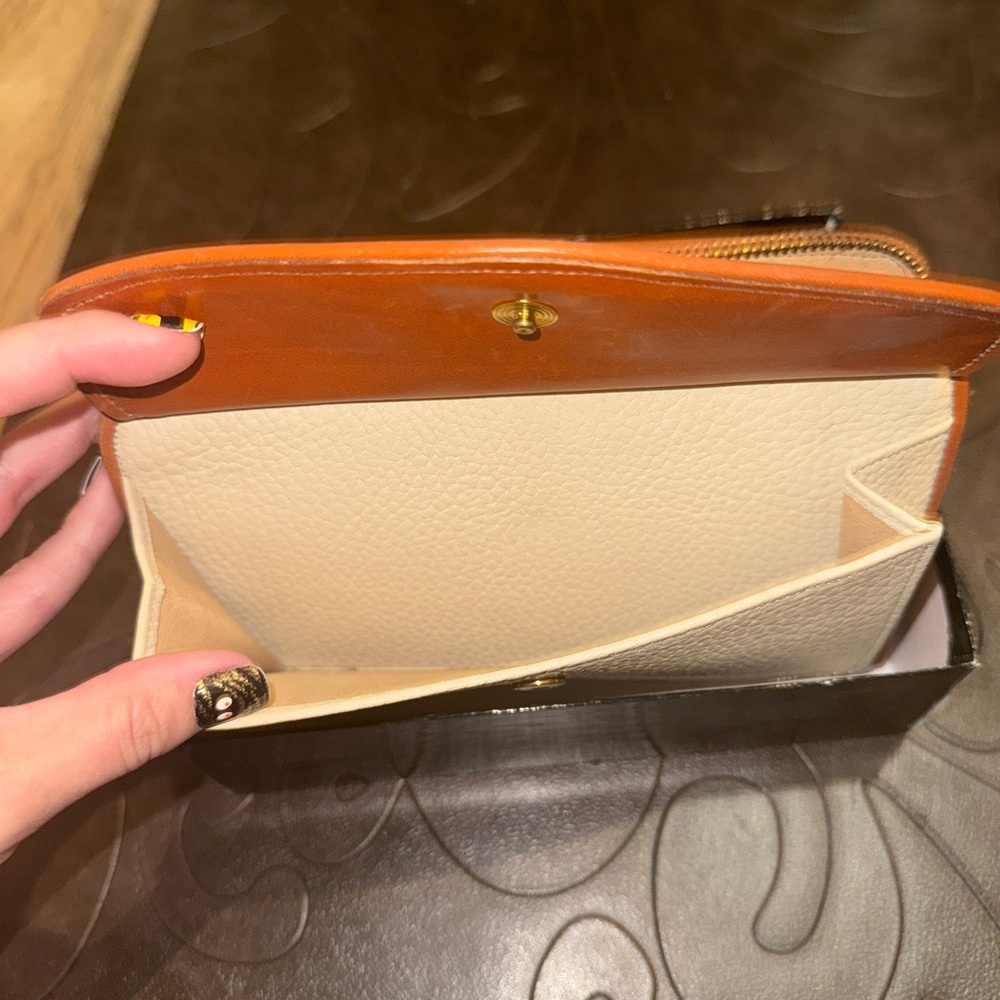 Dooney & Bourke Leather Clutch - Picture 4 of 7